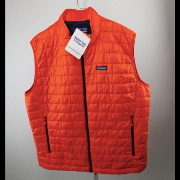 Patagonia vest orange Clearance